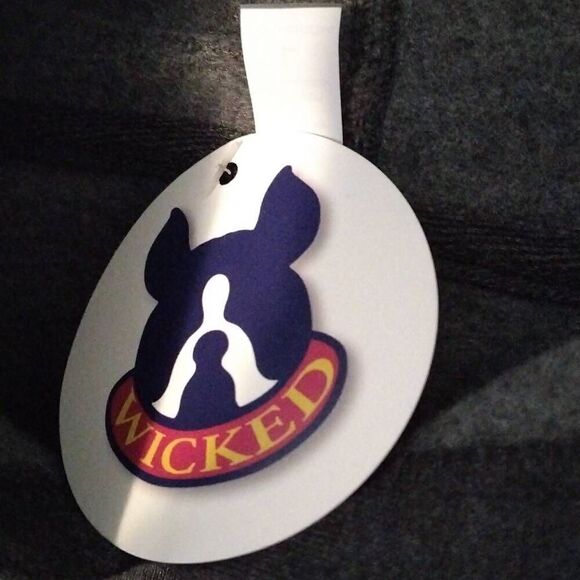 Wicked Dog Hoodie, Youth, Large, Grey, NWT - Picture 5 of 8